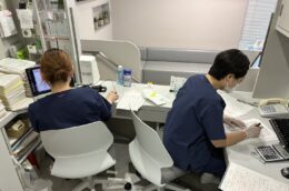 ＊受付業務の勉強会を行いました